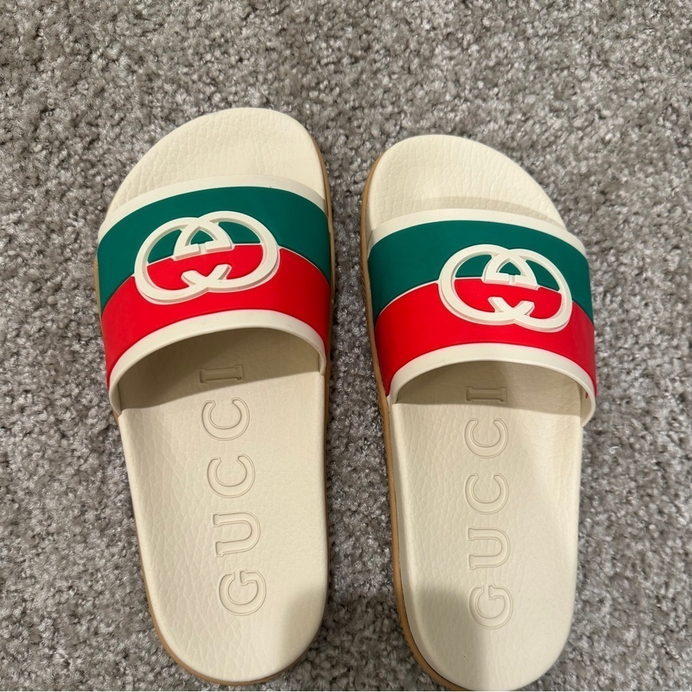 RUBBER GG INTERLOCK SANDAL - Picture 5 of 6